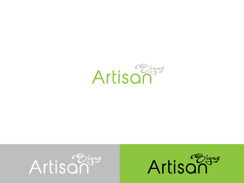 Logo-Design von esolztech für Artisan Signs | Design #14285790