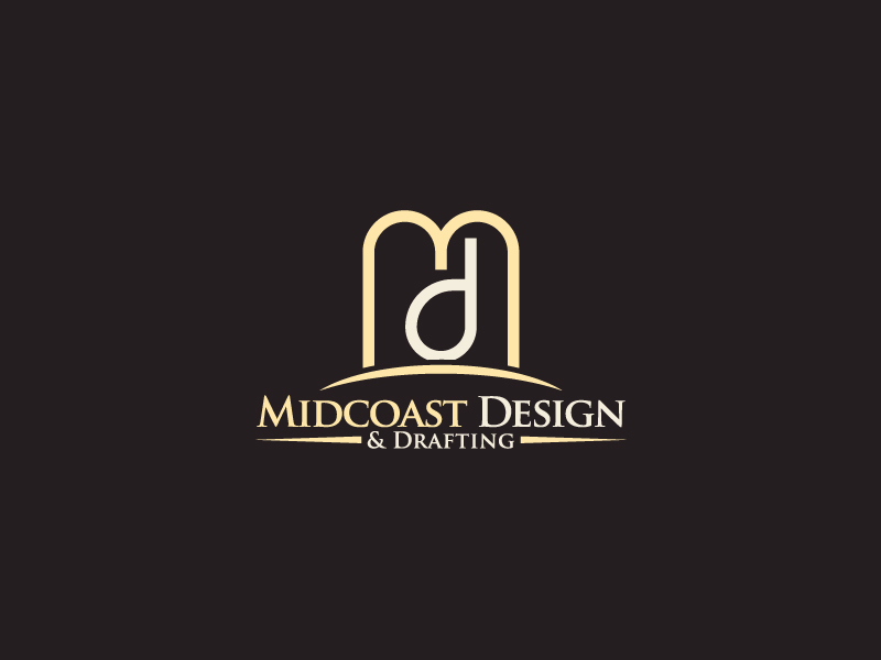 Logo Design by noishotori for Midcoast Design & Drafting | Design #13655314
