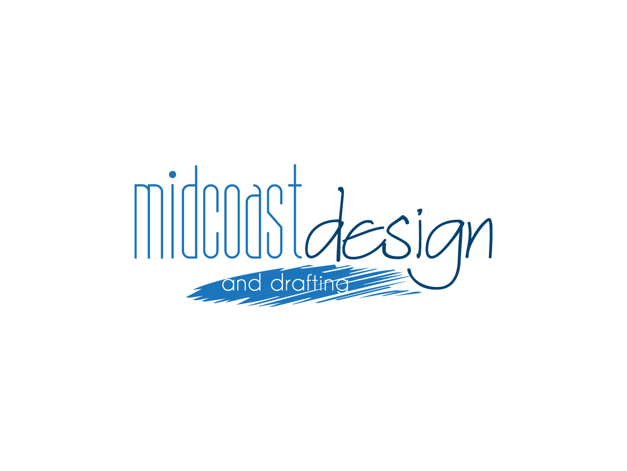 Logo Design by Shemet for Midcoast Design & Drafting | Design #13731373