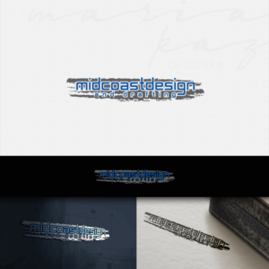 Logo Design by maria-kaz for Midcoast Design & Drafting | Design: #13732956