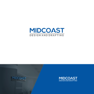 Logo Design by jenggot_merah_ for Midcoast Design & Drafting | Design: #13723554