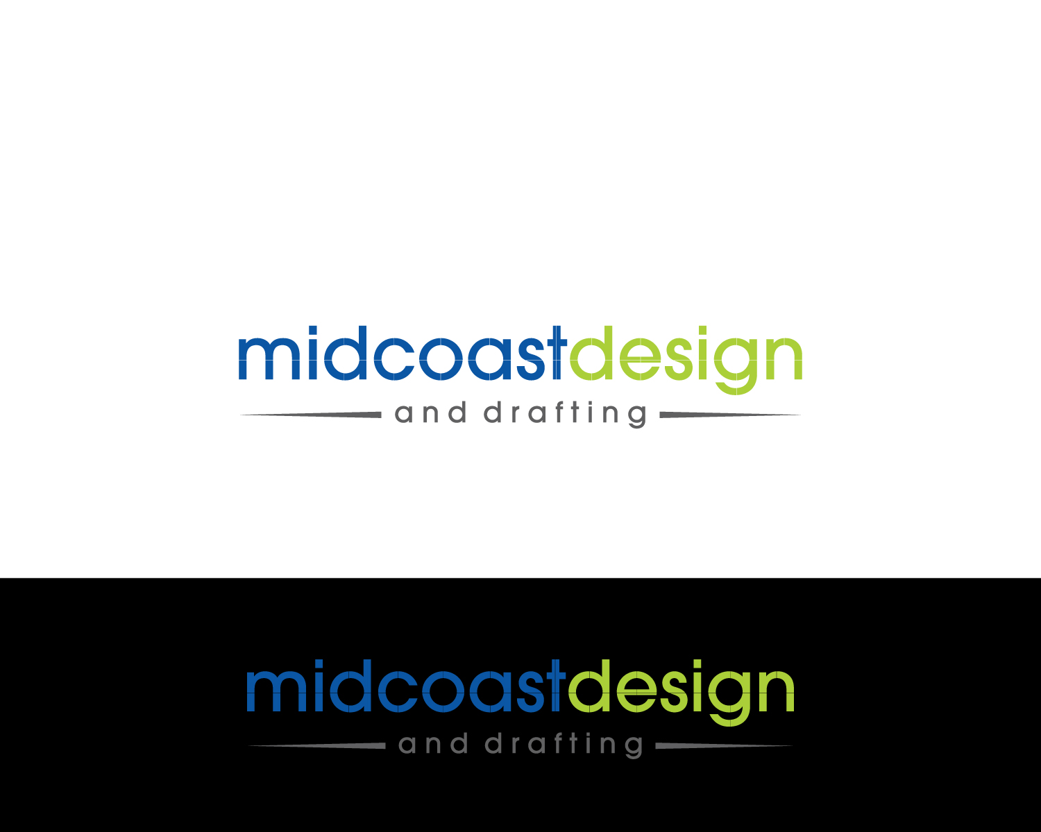 Logo Design by Atec for Midcoast Design & Drafting | Design #13636953
