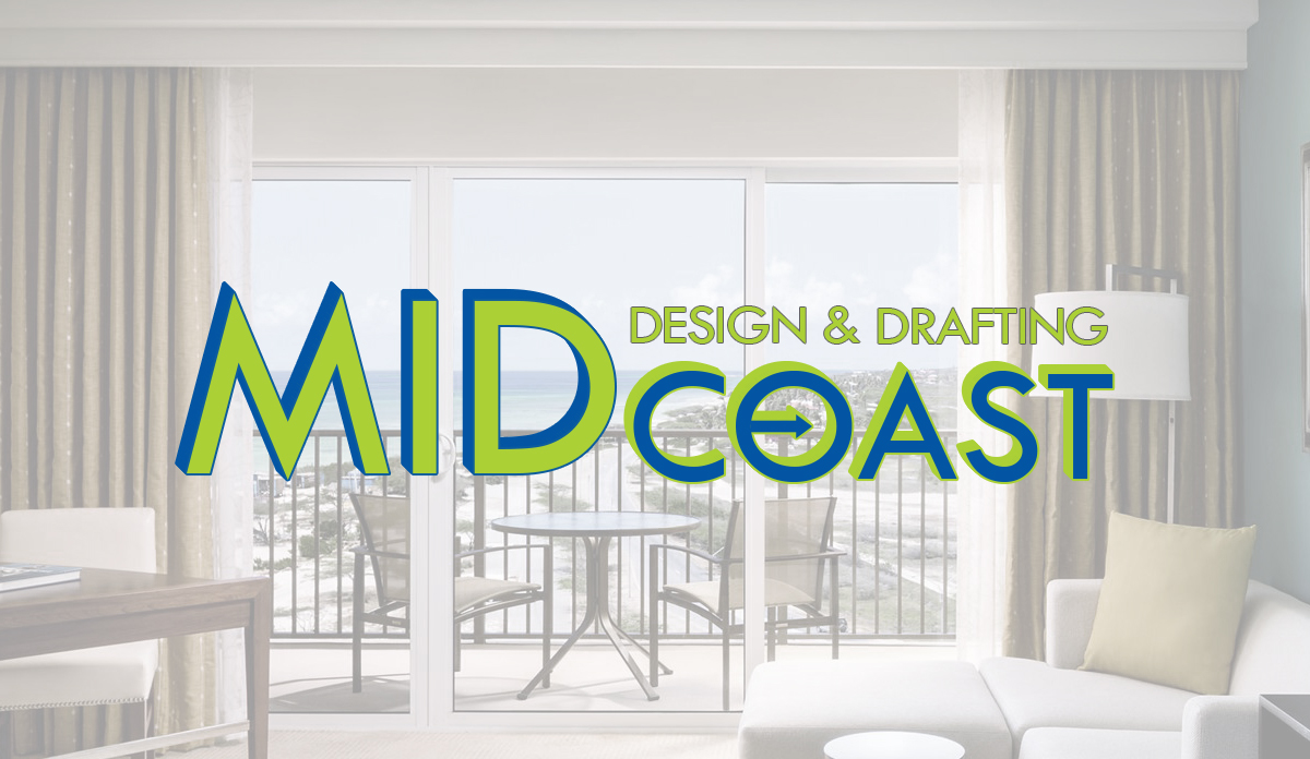 Logo Design by raajeshgp for Midcoast Design & Drafting | Design #13735166