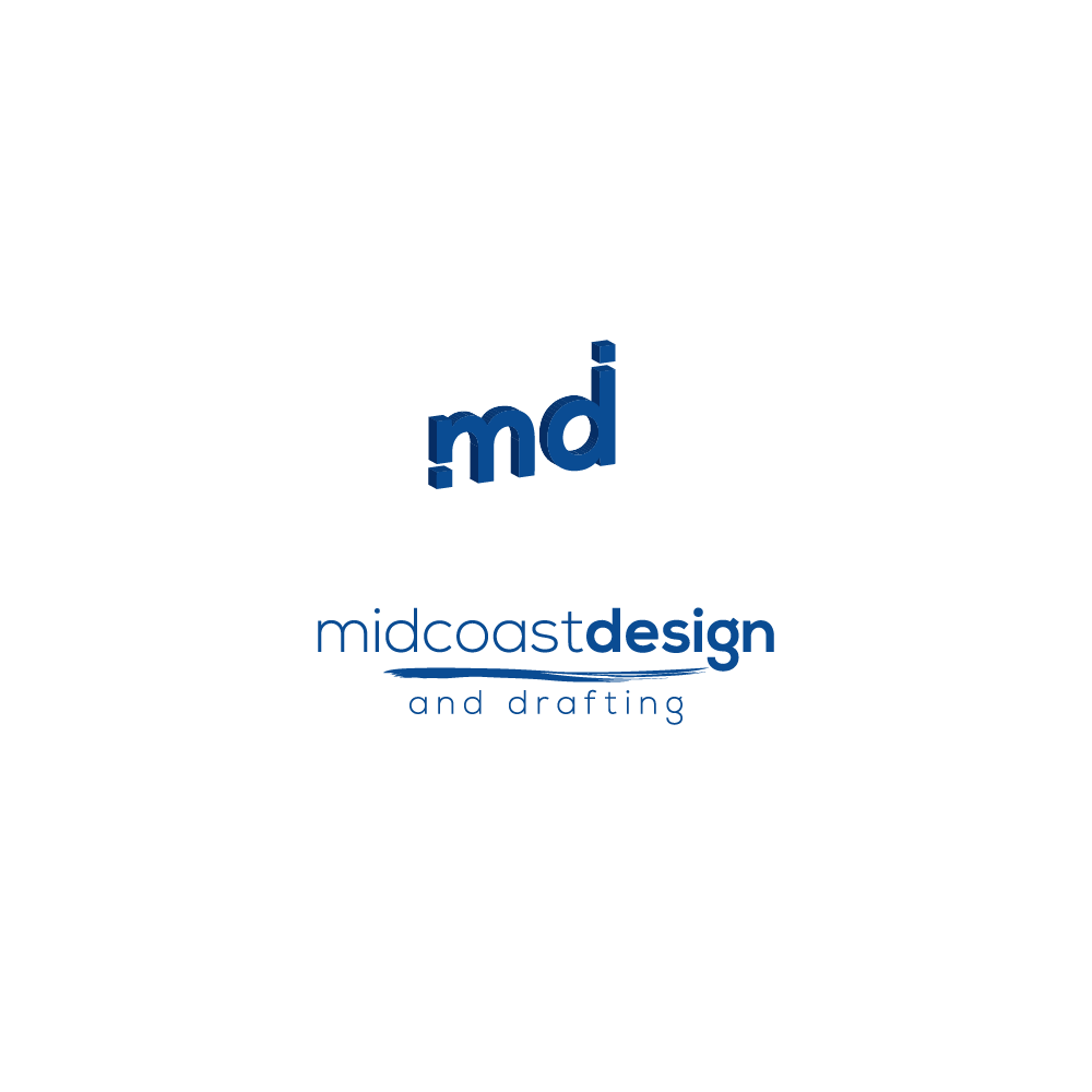 Logo Design by Aron. A for Midcoast Design & Drafting | Design #13643497
