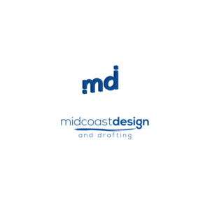 Logo Design by Aron. A for Midcoast Design & Drafting | Design: #13643497