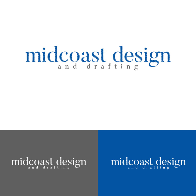Logo Design by DesignDUO for Midcoast Design & Drafting | Design #13747846