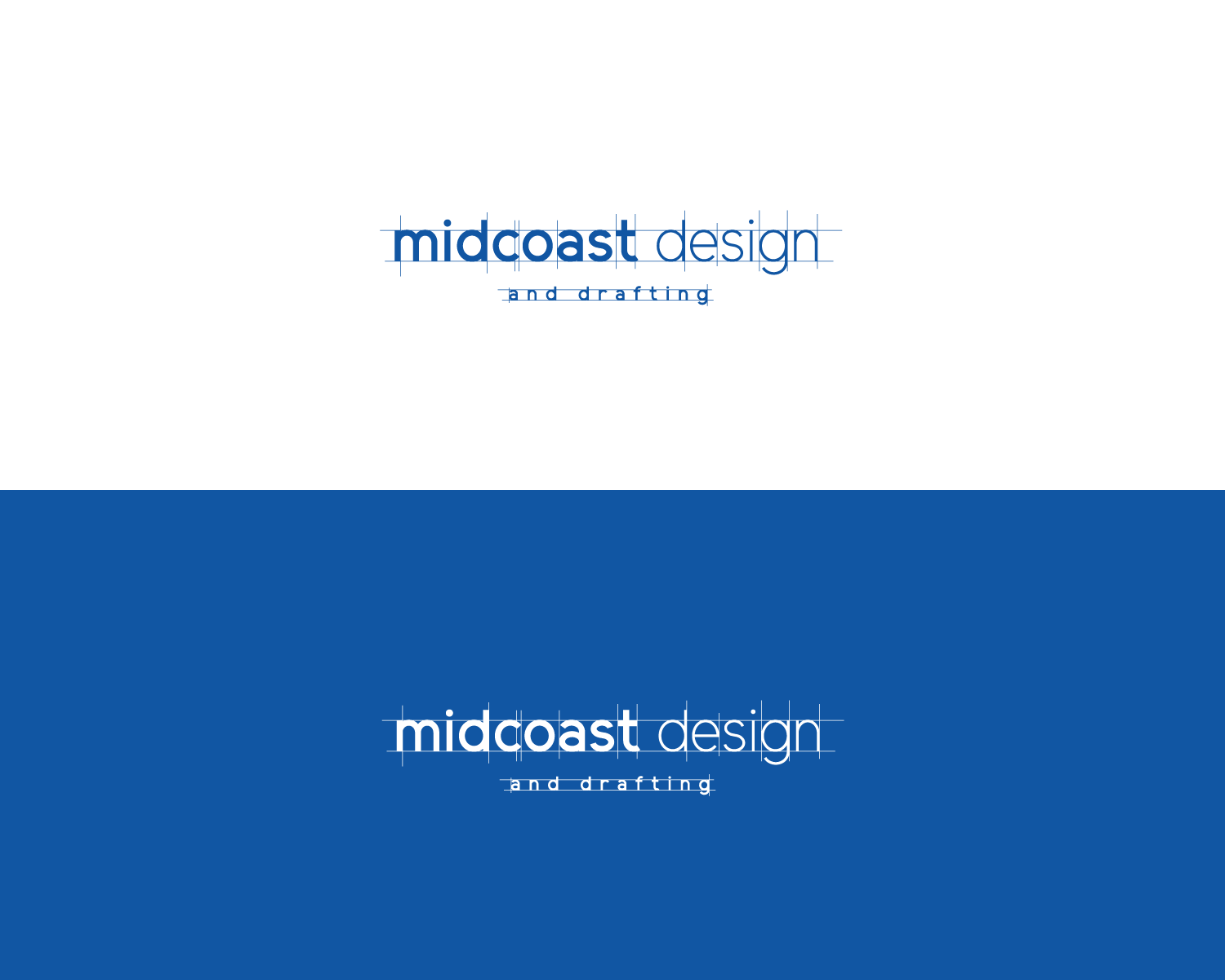 Logo Design by AlexMorisseau for Midcoast Design & Drafting | Design #13629823