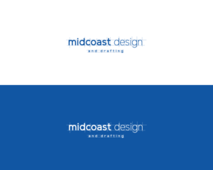 Logo Design by AlexMorisseau for Midcoast Design & Drafting | Design: #13629823