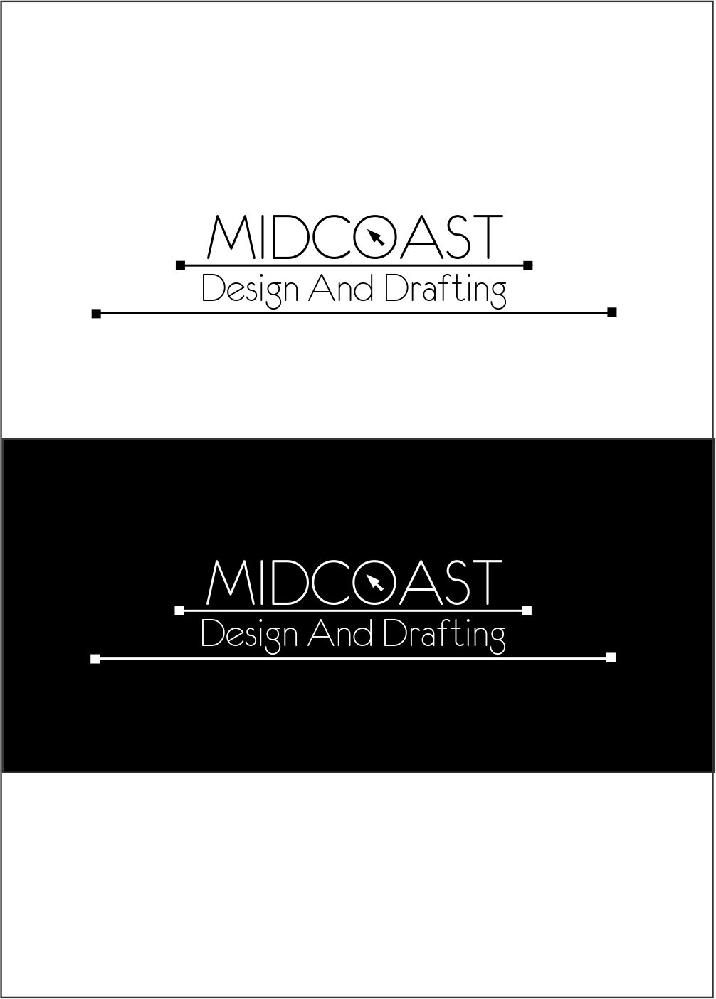 Logo Design by dclawstudio for Midcoast Design & Drafting | Design #13705016