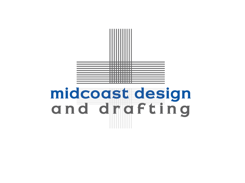 Logo Design by adobeomor for Midcoast Design & Drafting | Design #13636338