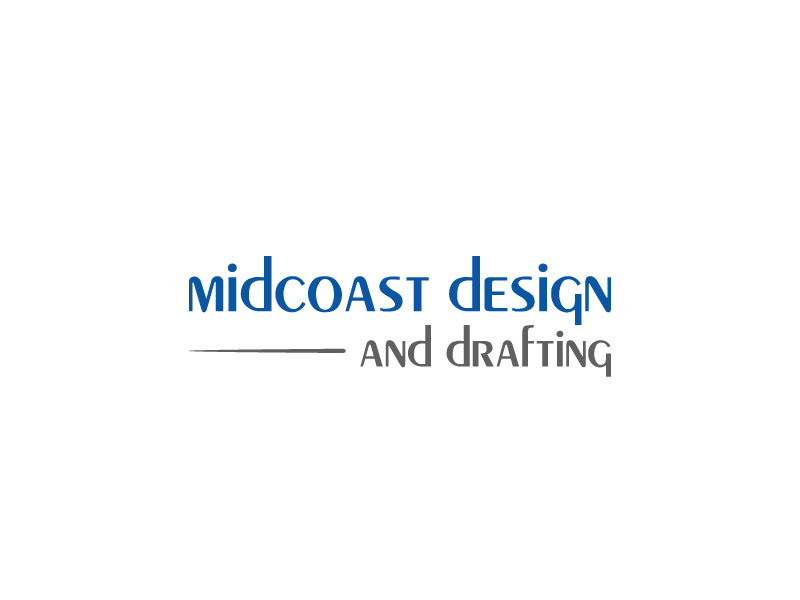 Logo Design by ART Libery for Midcoast Design & Drafting | Design #13637691