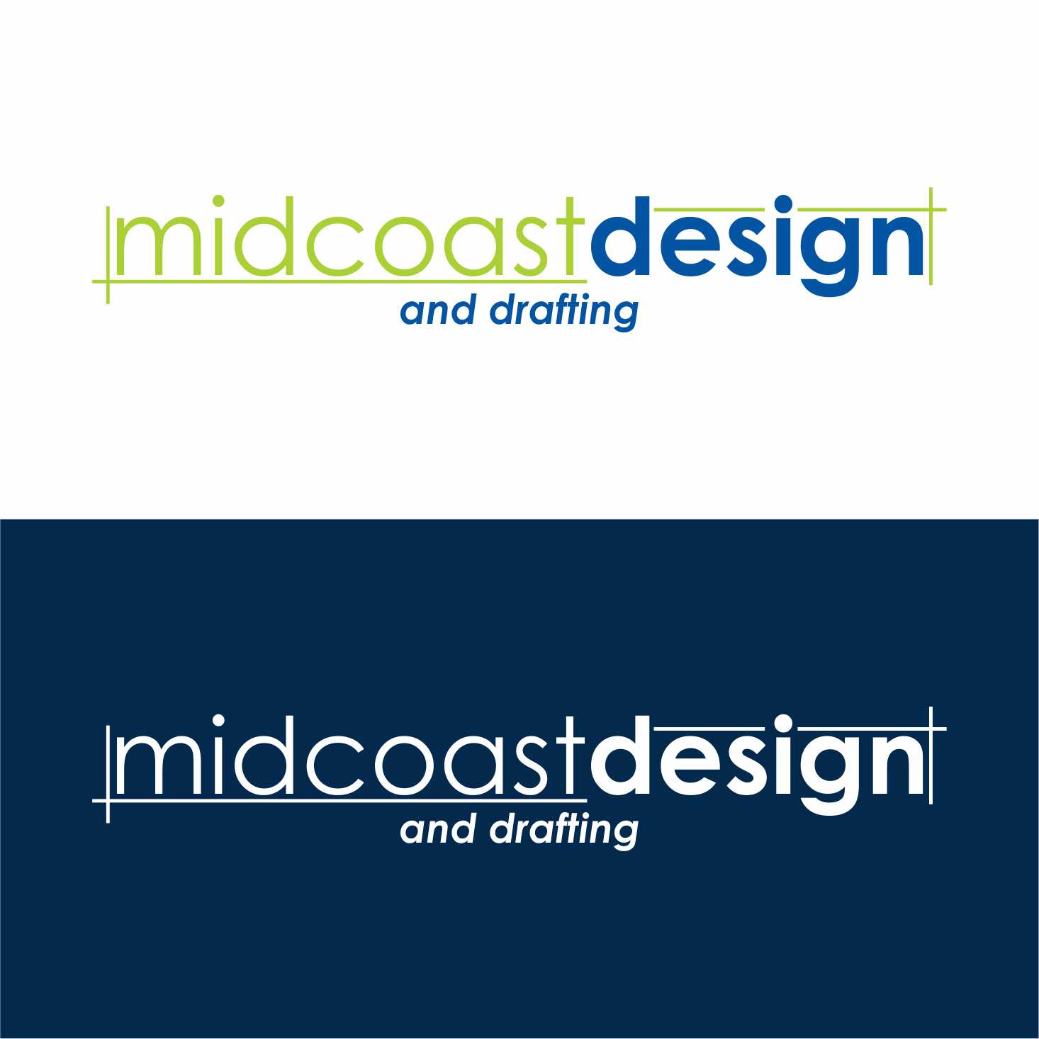 Logo Design by rizqifadhlur12 for Midcoast Design & Drafting | Design #13741675
