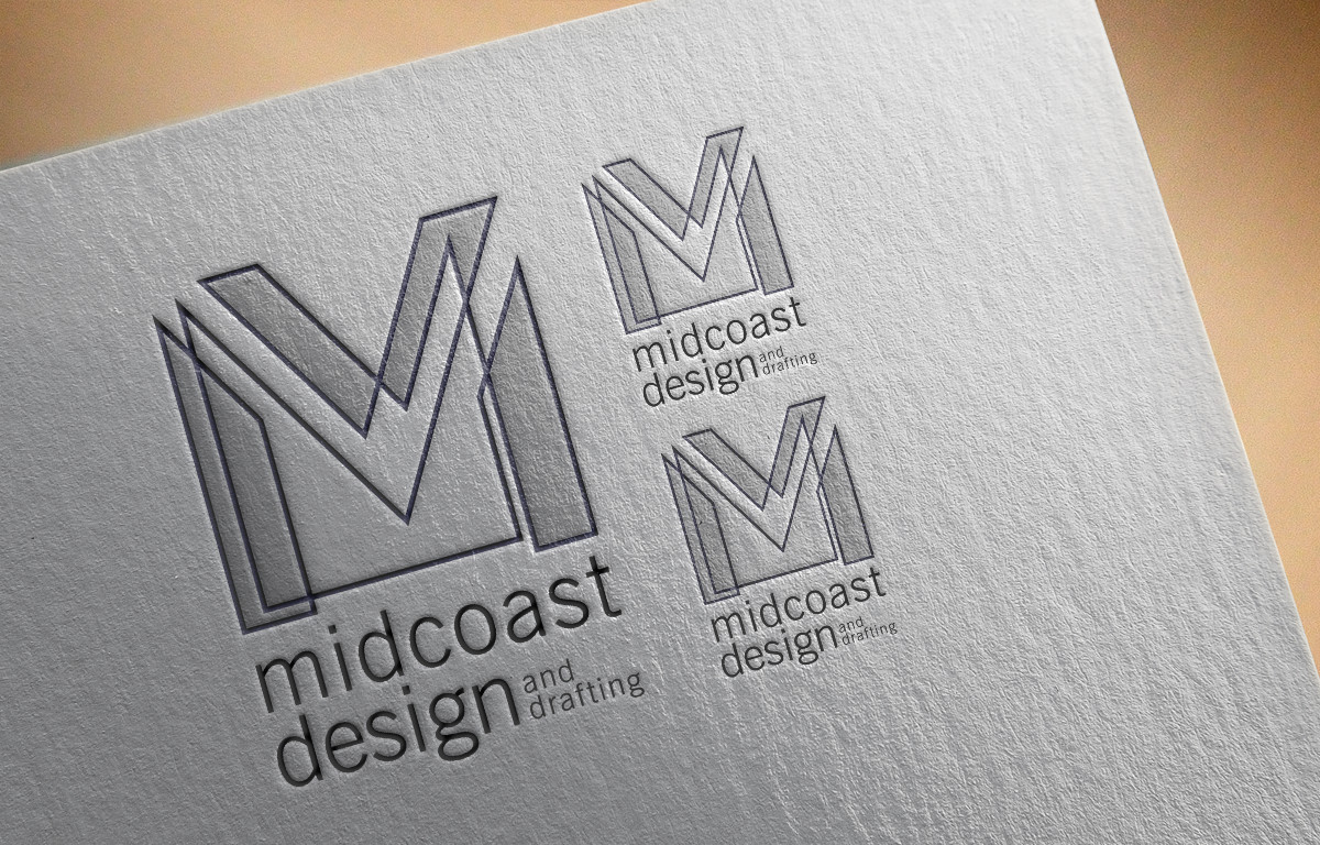 Logo Design by Disday07 for Midcoast Design & Drafting | Design #13743885