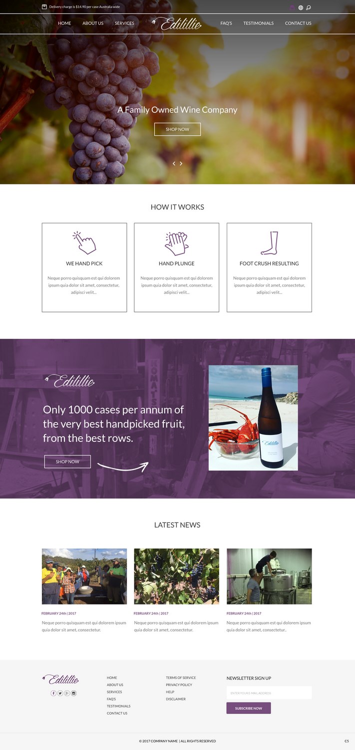 Web Design by pb for this project | Design #13858452