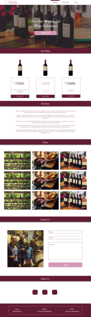 Web Design by mabidor722 for this project | Design #13870522