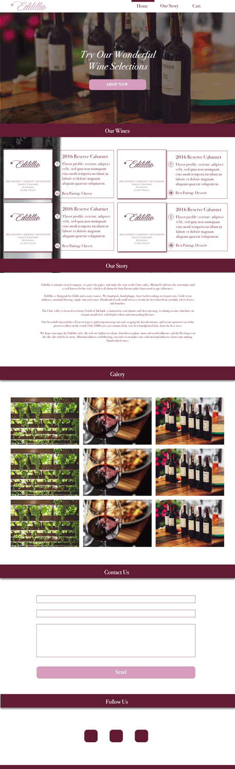 Web Design by mabidor722 for this project | Design #13870523