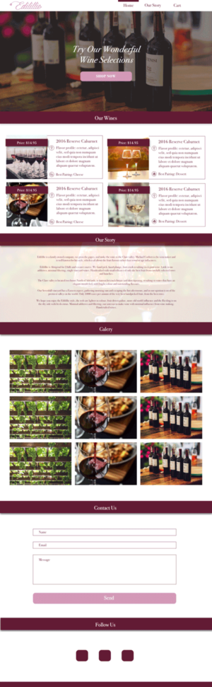 Web Design by mabidor722 for this project | Design: #13870524