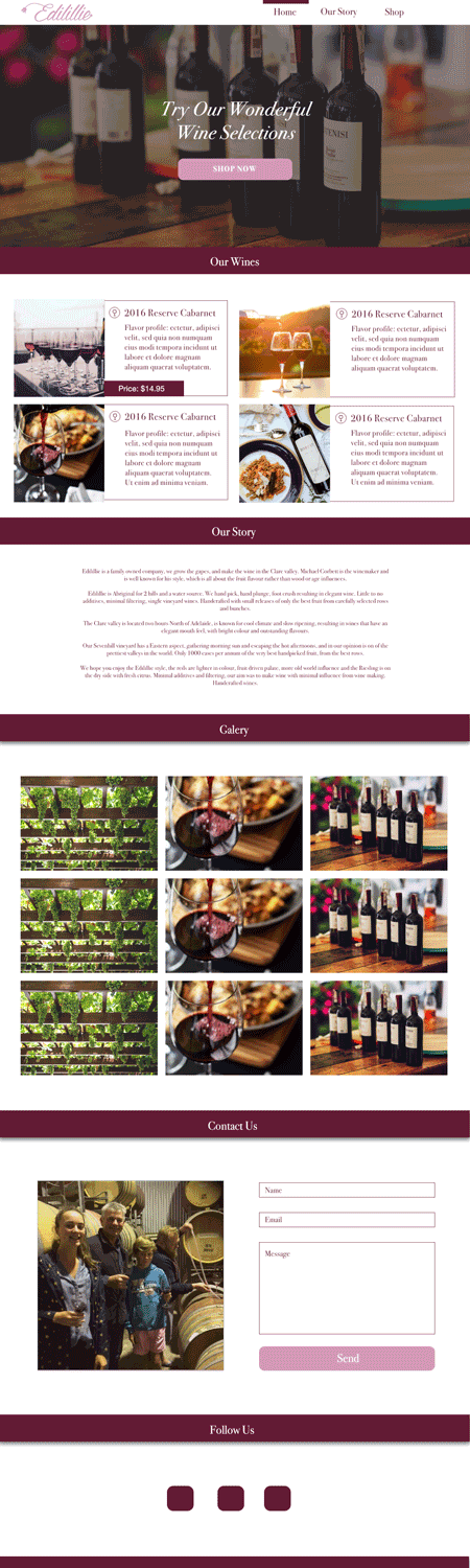 Web Design by mabidor722 for this project | Design #13870607