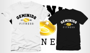 Male and  Female Fitness Shirt Design