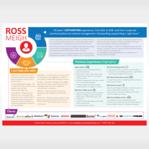 Resume Design by Annie Creative Service for this project | Design #13640014