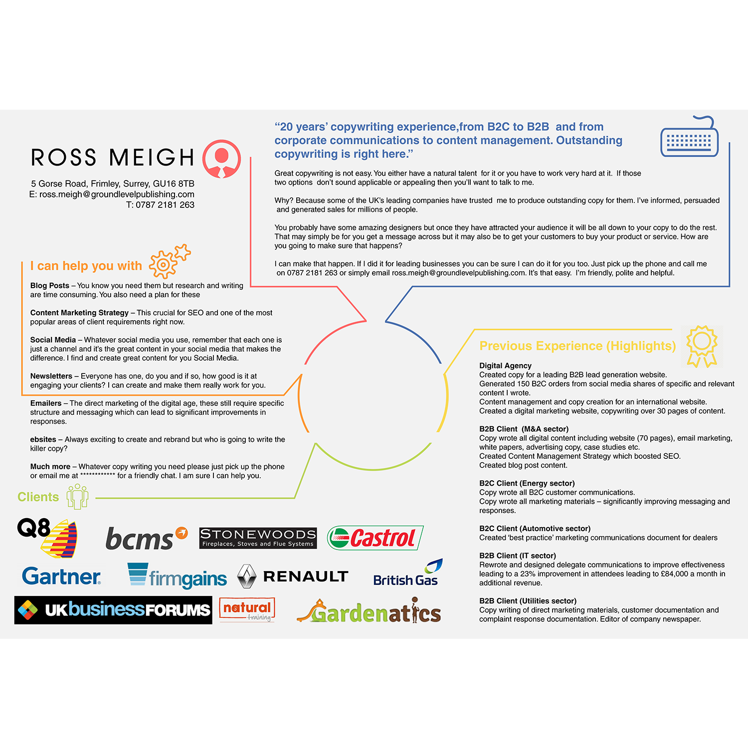 Resume Design by Ravinderdev sairaj for this project | Design #13626226