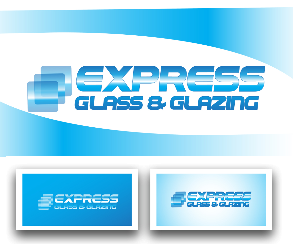Logo Design by Bella Cosa for Express Glass & Glazing Pty Ltd | Design #2477423