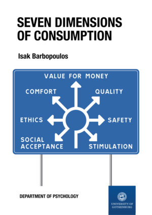 PhD thesis in consumer psychology needs simple, yet effective cover design | Book Cover Design by selador.si