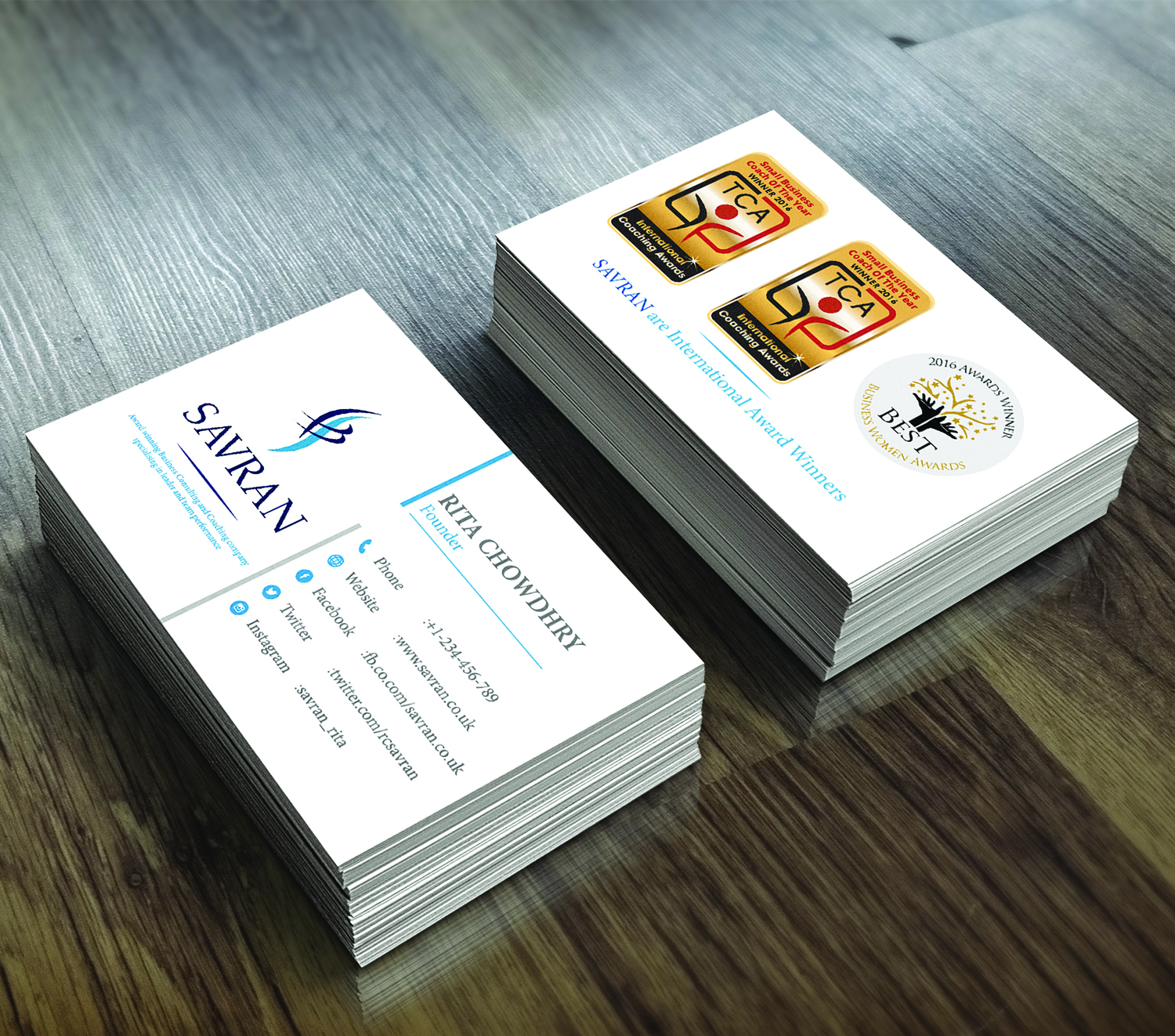 Business Card Design by aurelaspahiu for this project | Design #13629612