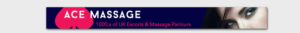 Ace Massage 1000's of UK Escorts & Massage Parlours | Logo Design by alex989