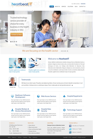 Wordpress Design by pb for Stocking Bundles | Design: #2491414
