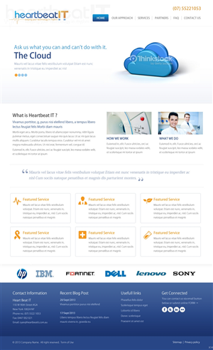 Wordpress Design by pb for Stocking Bundles | Design: #2495287