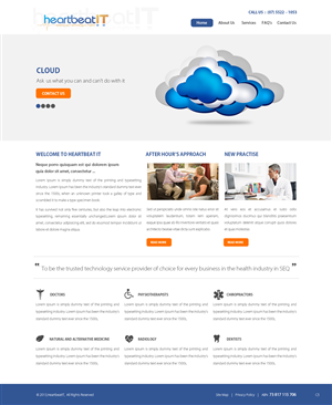 Wordpress Design by pb for Stocking Bundles | Design: #2552824