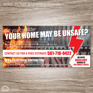 Diseño de Flyer por Katyas Art and Design para Millennium Contracting Services, Inc | Diseño: #13644251