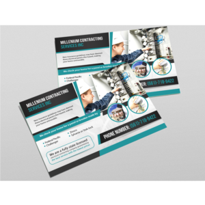 Diseño de Flyer por debdesign para Millennium Contracting Services, Inc | Diseño: #13640639