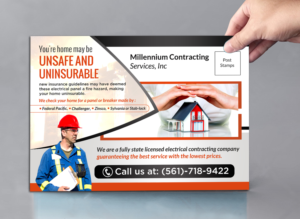 Diseño de Flyer por debdesign para Millennium Contracting Services, Inc | Diseño: #13645092