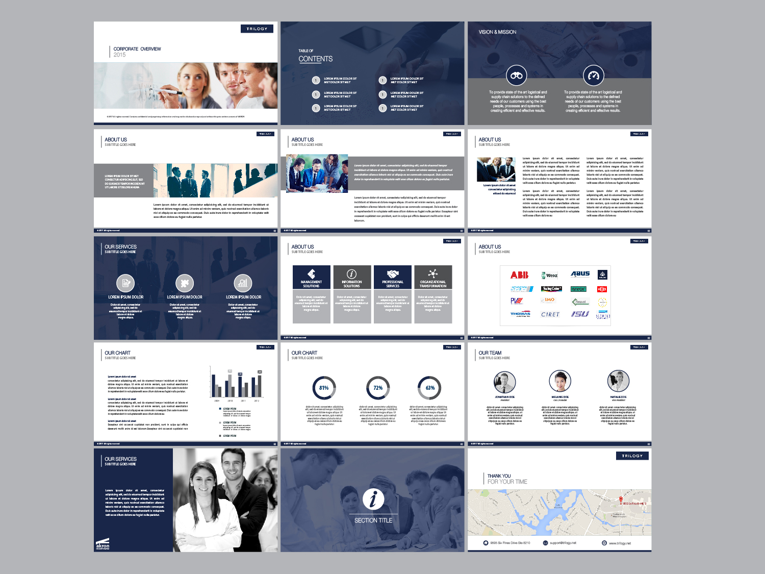 Modern, Professional, Finance PowerPoint Design for a Company by Nila ...