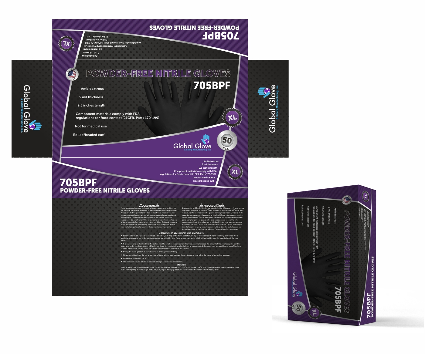 Packaging Design by ThomS for Global Glove & Safety | Design #13656005