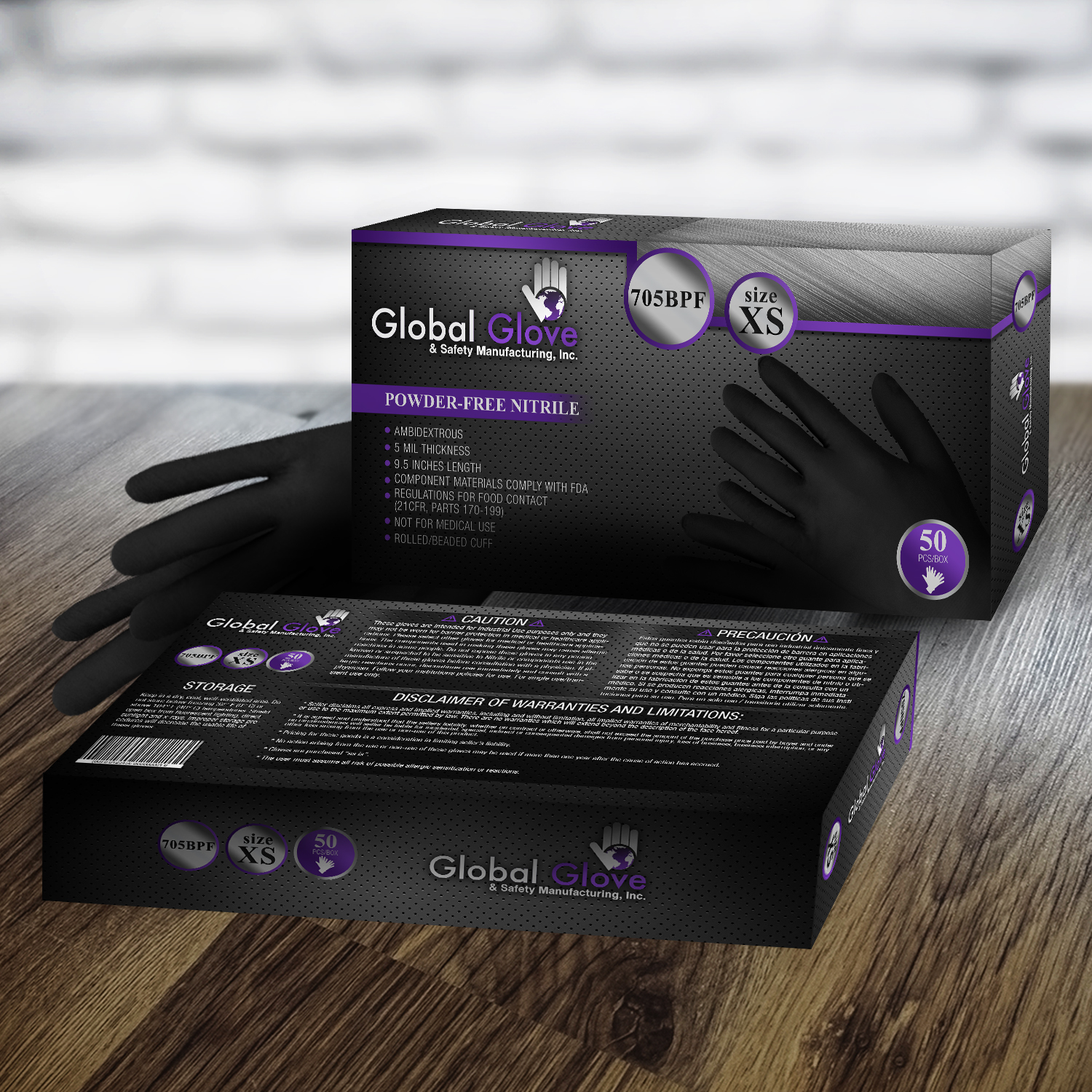 Packaging Design by Stan Kurkula for Global Glove & Safety | Design #13657256