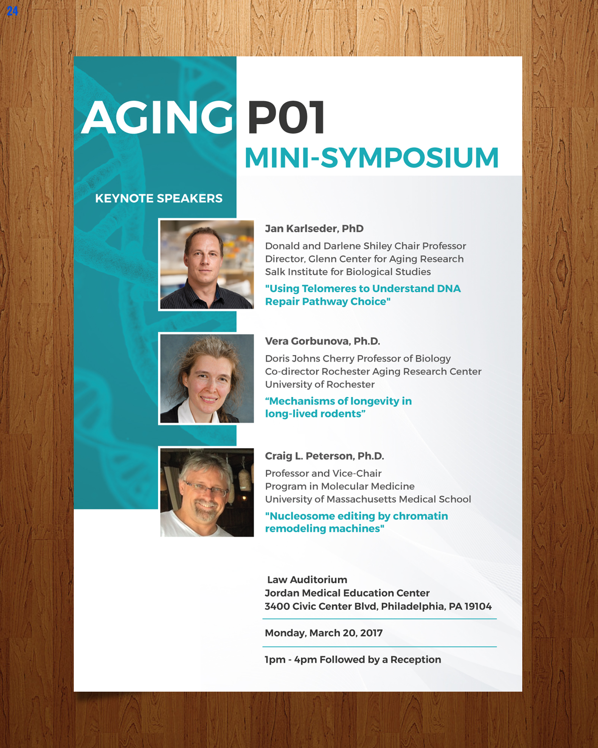 Diseño de Flyer por uniquedesign10 para University of Pennsylvania | Diseño: #13632595