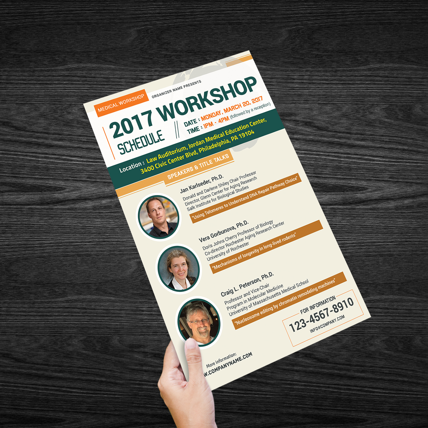 Diseño de Flyer por Venkat para University of Pennsylvania | Diseño #13638132