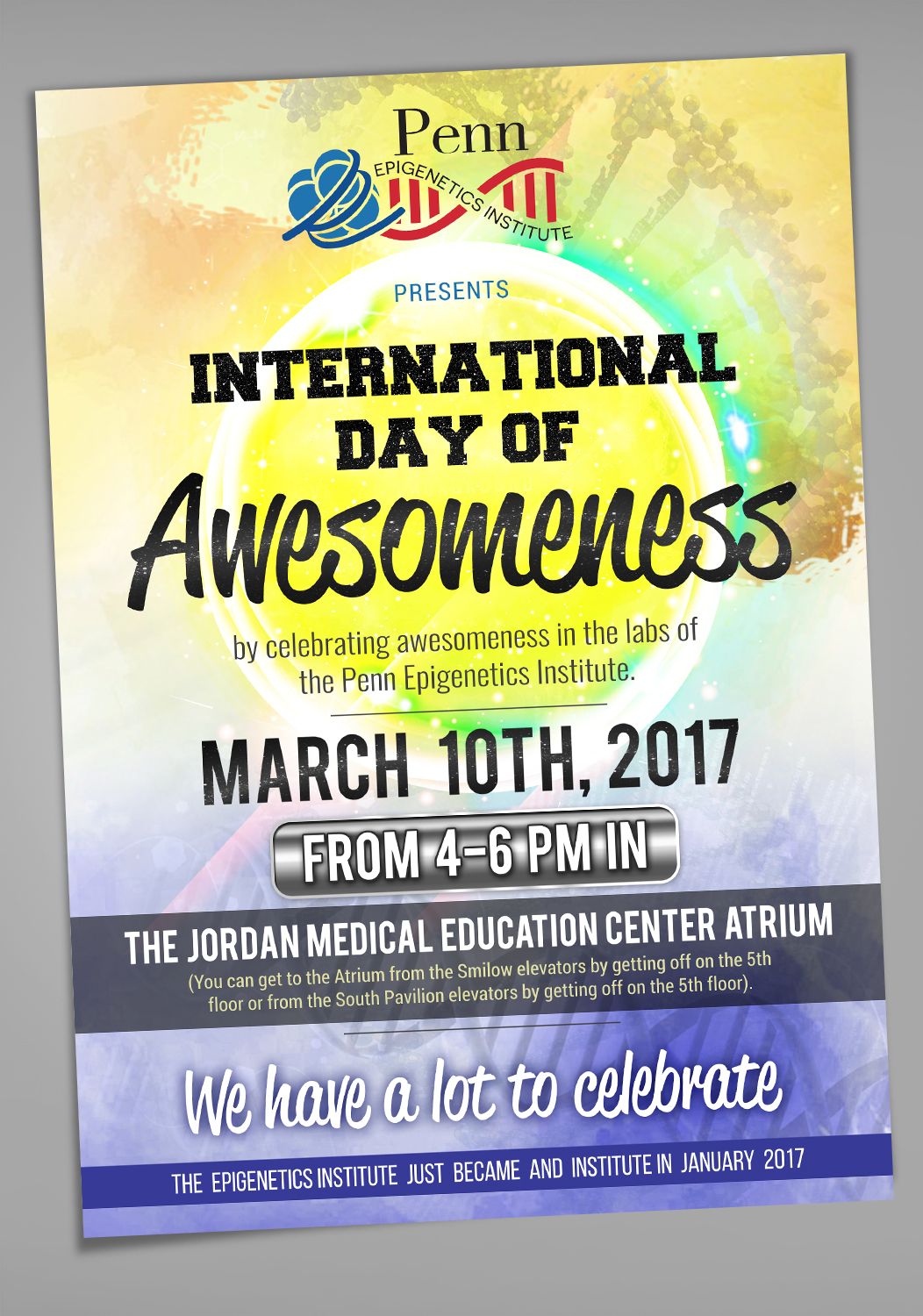 Flyer Design by SAI DESIGNS for University of Pennsylvania | Design #13747233