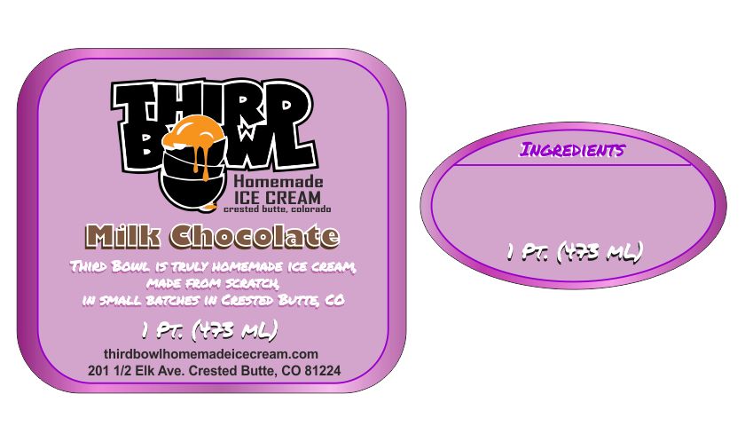 Packaging Design by wchristia for Third Bowl Homemade Ice Cream | Design #13823691