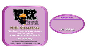Verpackungs-Design von wchristia für Third Bowl Homemade Ice Cream | Design #13823691