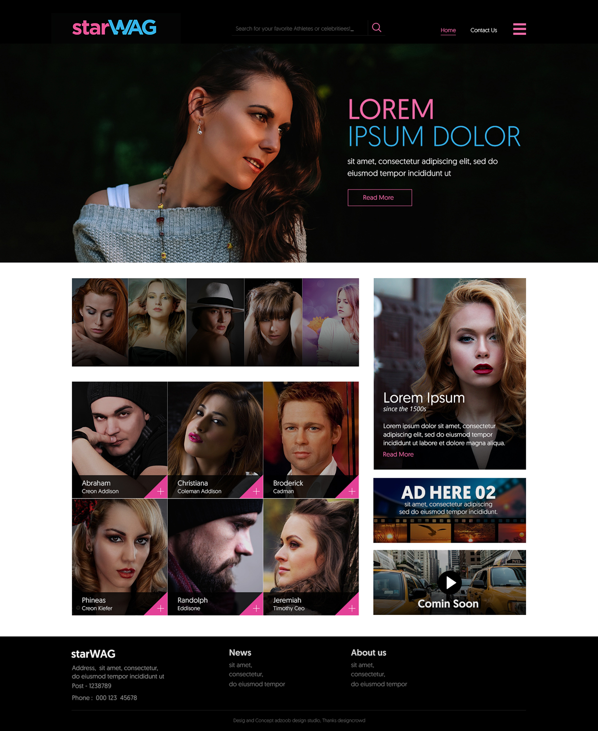 Web Design by adzoob for this project | Design #13653295