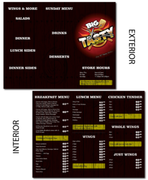 Menu Design by alex.ardelean