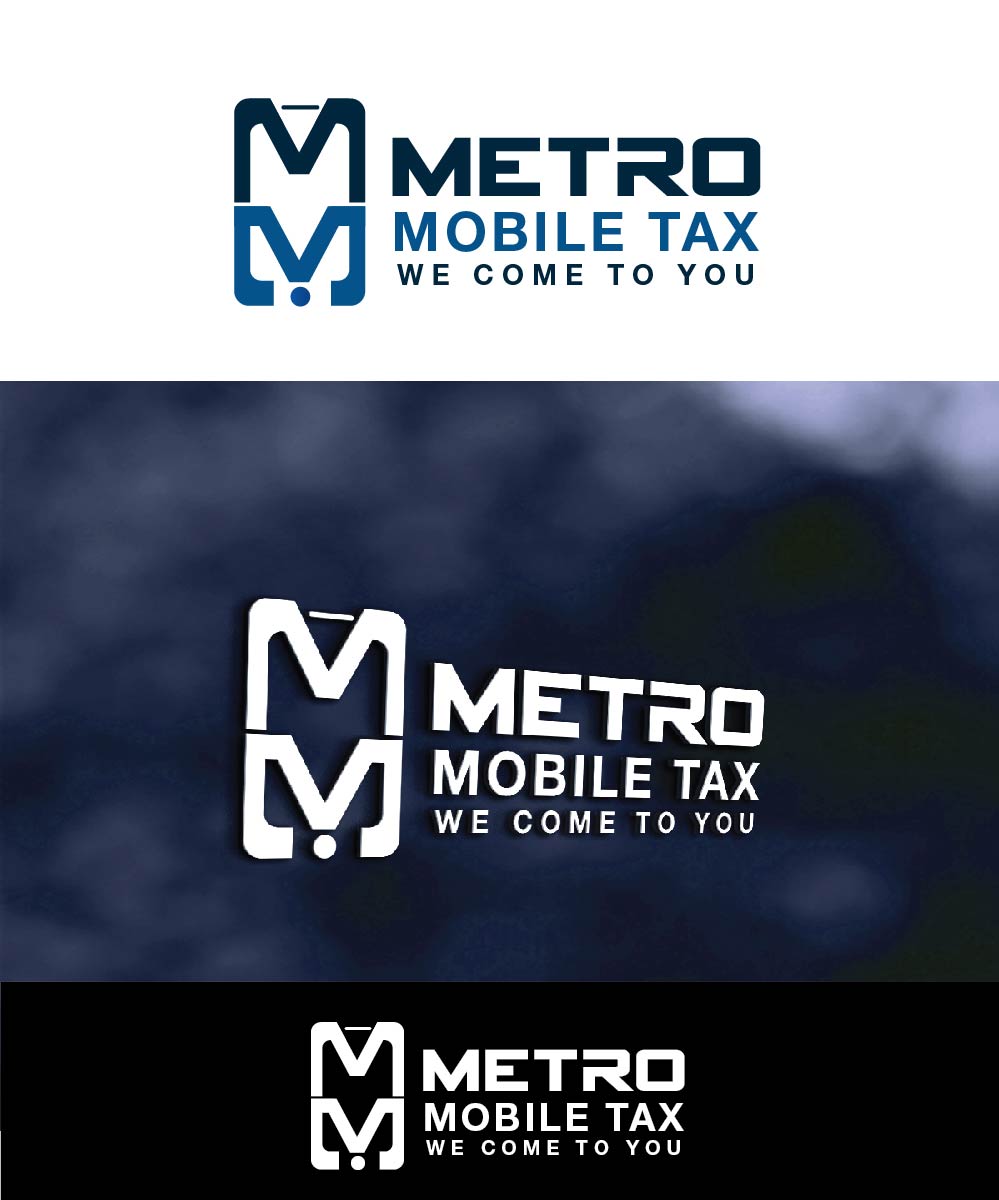 Logo Design by joliau for Metro Mobile Tax | Design #13760724