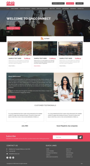 Web Design par pb pour ce projet | Design : #13665666