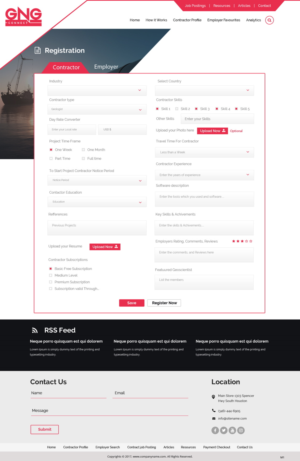 Web Design par pb pour ce projet | Design : #13738624