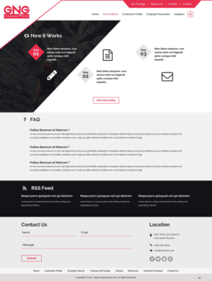 Web Design par pb pour ce projet | Design : #13738627