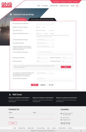 Web Design par pb pour ce projet | Design : #13750606